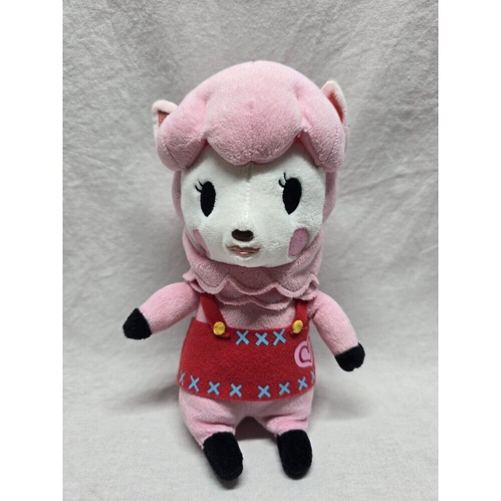 Animal Crossing Lisa Reese Alpaca Sanei 2012 Plush 9" Toy- No Tush Tags